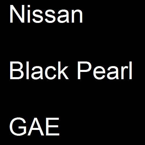 Nissan, Black Pearl, GAE.